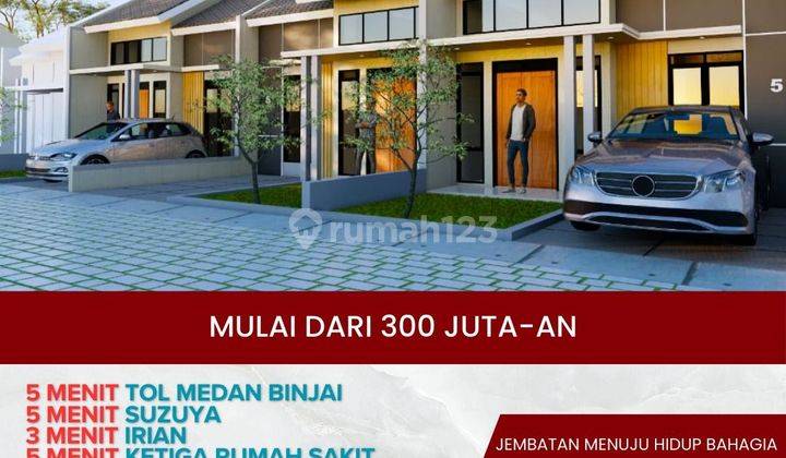 Rumah Cantik Minimalis Modern Lokasi Strategis Medan Marelan  2