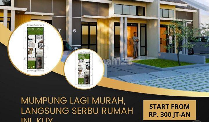 Rumah Lebar 8 ukuran 8x16 meter Lokasi Cantik Strategis Medan Marelan  1