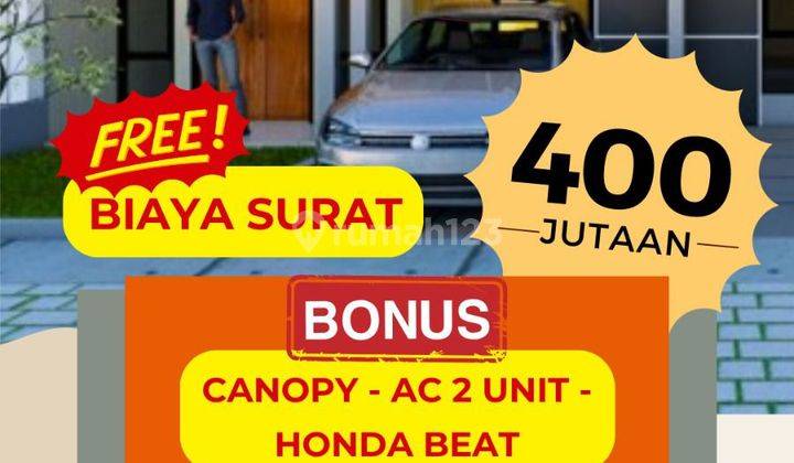 Rumah Cantik baru Siap Huni Banyak BONUS nya 1