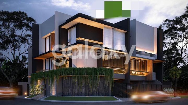 On Progress Rumah Manyar Kertoadi Hook Double View.