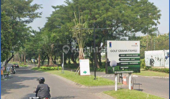 Tanah golf view cluster ekslusif graha family blok G 1