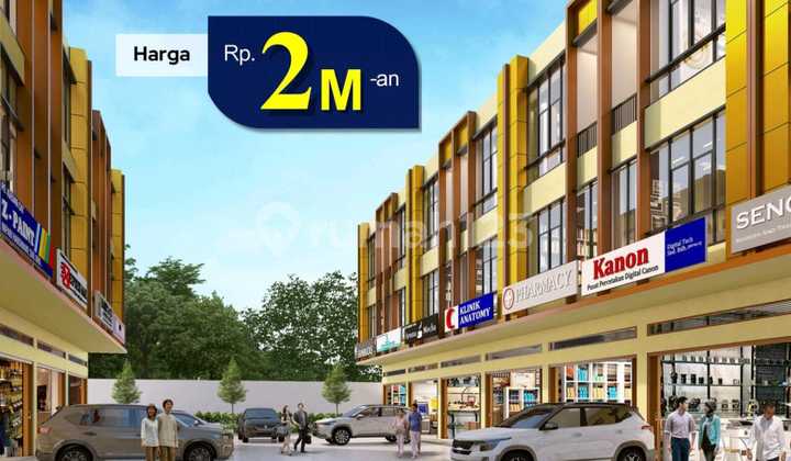 Ruko Vikamas,uk 4,5x 13,4lt ,hrg 2 M An , Jakarta Utara