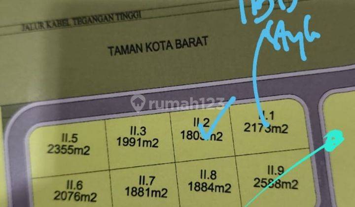 Kavling Bsd,komersil, Lt 1.803m, Hrg 1,2m/thn, Bsd, Tangerang 2