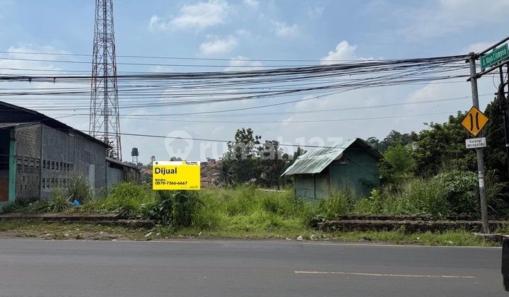 Dijual Cepat Tanah di Jl Raya Dramaga Ciampea Bogor Strategis