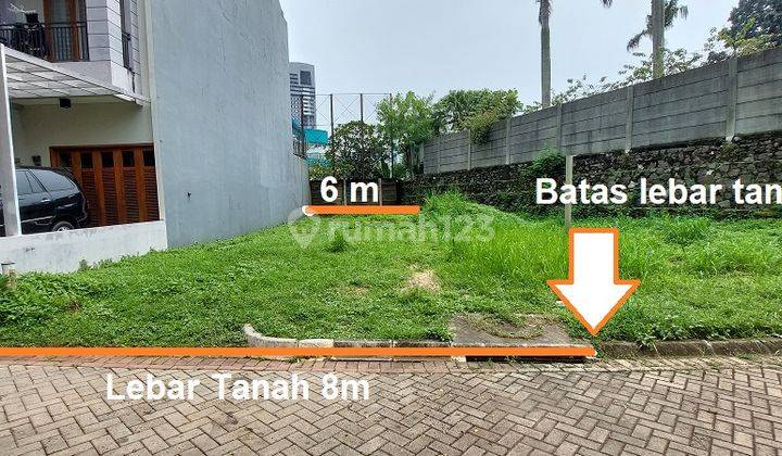 Tanah di Bonavista Residence, Jakarta Selatan HGB 193 m² 1