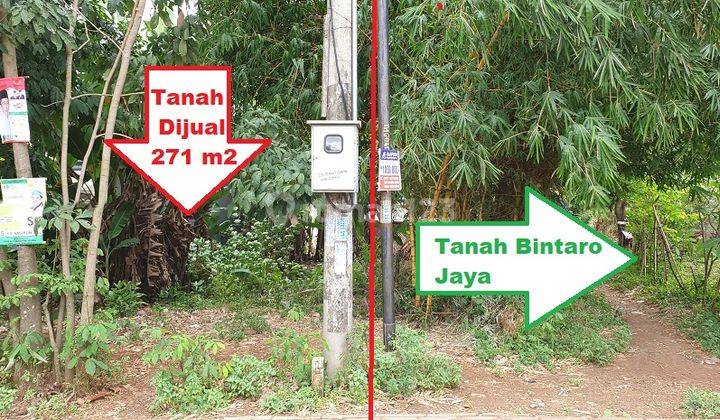 Tanah Dijual di Parigi Baru Bintaro. Murah Rp.4,5 Juta Per Meter. Bagus Untuk Investasi Rumah Kost Dan Kontrakan  1