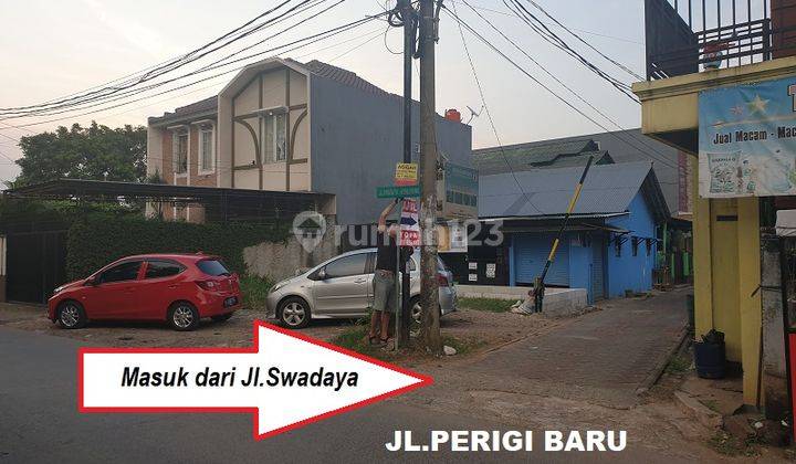 Dijual Tanah SHM Murah di Parigi Baru Bintaro. Masuk Jln. Swadaya Dekat Jln. Setu Raya 1