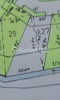 Kavling Luas 409 M2 Dibawah NJOP ~ Ngantong Area Tenang di Pondok Indah
