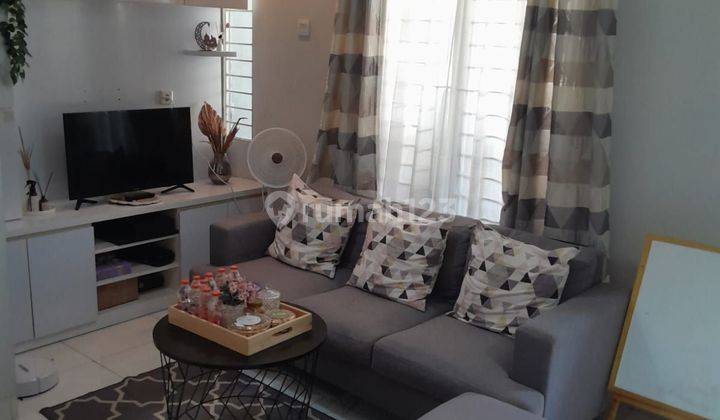 RUMAH CANTIK 2 LANTAI FULL FURNISHED SIAP HUNI DI CLUSTER GRAHA RAYA  1