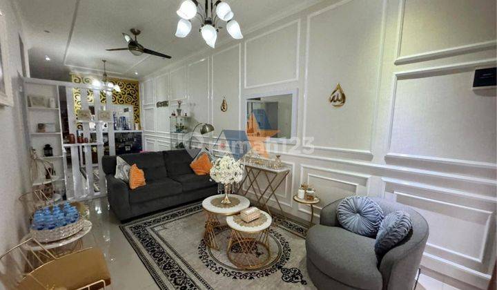 Rumah Cantik Gull Furnished Siap Huni Di Cluster Graha Raya  2