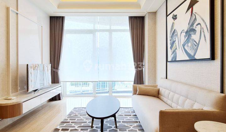 ruang keluarga disewakan apartment south hills 1br