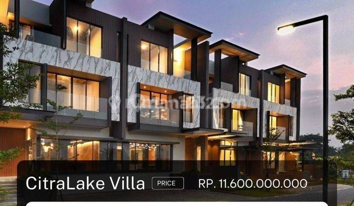 For Sale Rumah Citra Lake Villa Garden City 9x15 1