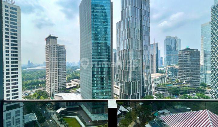 tampak depan apartment langham residence jakarta