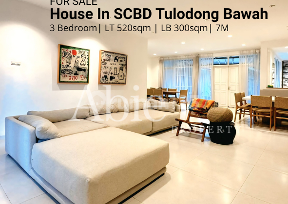 For Sale House In Scbd Tulodong Bawah For Sale House In Scbd Tulodong Bawah