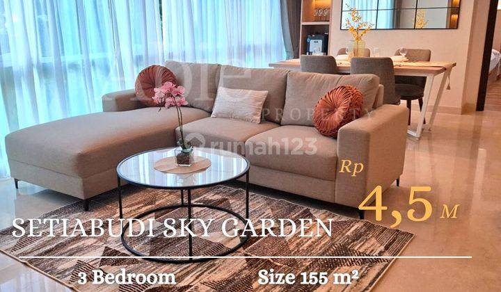 Fast Sale Apartment Setiabudi Sky Garden 3 BR Size 155m, In House Marketing 1