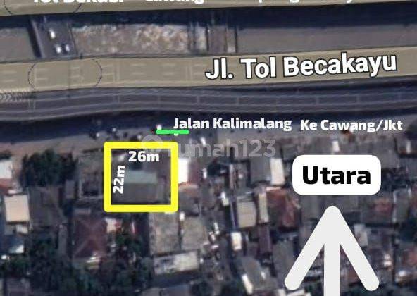 Tanah Komersial Dijual Di Kalimalang Jakarta Timur 2