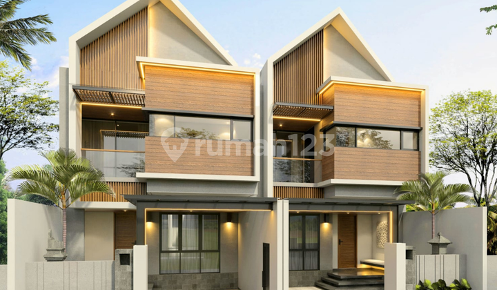 Disewakan 2 unit rumah baru tahap finishing 