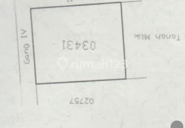 Tanah 2,5 Are Lokasi di Danau Tondano Sanur Bali