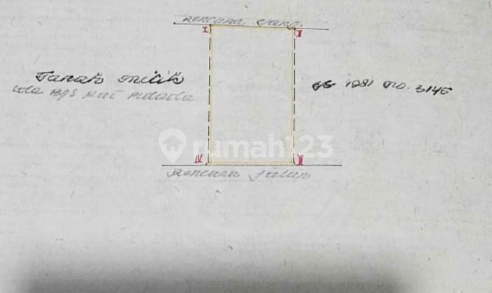 Tanah 2 Are Lokasi Area Jalan Tukad Pakerisan Panjer