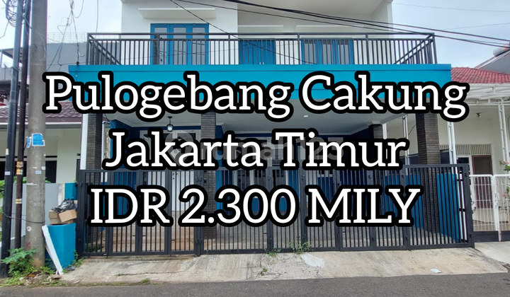Rumah Murah di Jakarta Timur Pulogebang