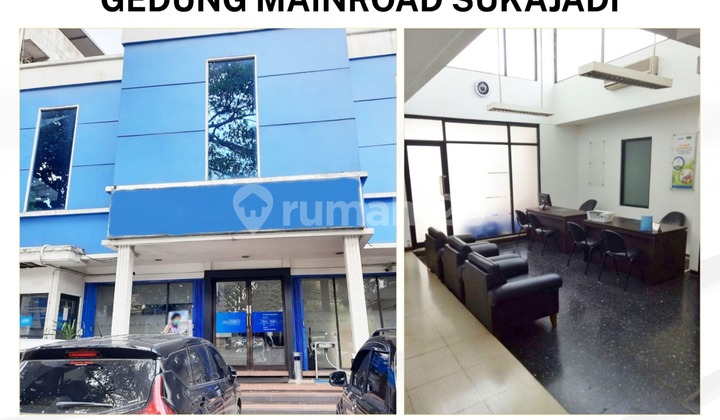 Gedung Mainroad Sukajadi Bandung Cocok Untuk Usaha Harga Nego
