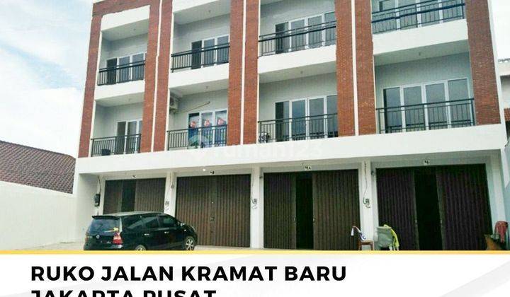 Ruko Kramat Baru Senen Jakarta Pusat Dekat Pasar Senen 2