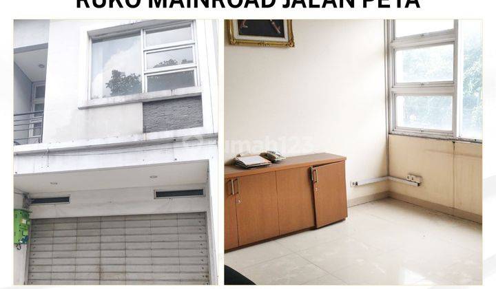 Turun Harga Ruko Mainroad 3.5 Lantai Di Jalan Peta Bandung 1