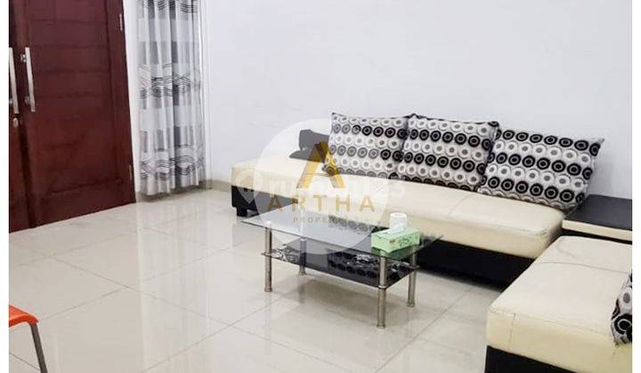 ruang tamu turun harga rumah taman mekar