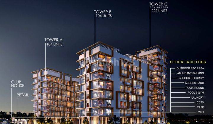 Launching Apartemen Studio The Spectrum Palm Spring Batam Center 2
