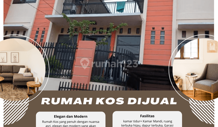 Rumah Kos Asri Full Furnis Di Kawasan Pasteur Kota Bandung  1