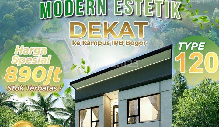 Rukost Murrah Mewah Full Furnish Dekat Kampus Ipb Bogor  1