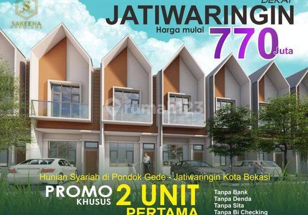 Rumah 2 Lantai Murrah Dikawasan Jatimakmur Pondok Gede Bekasi 1