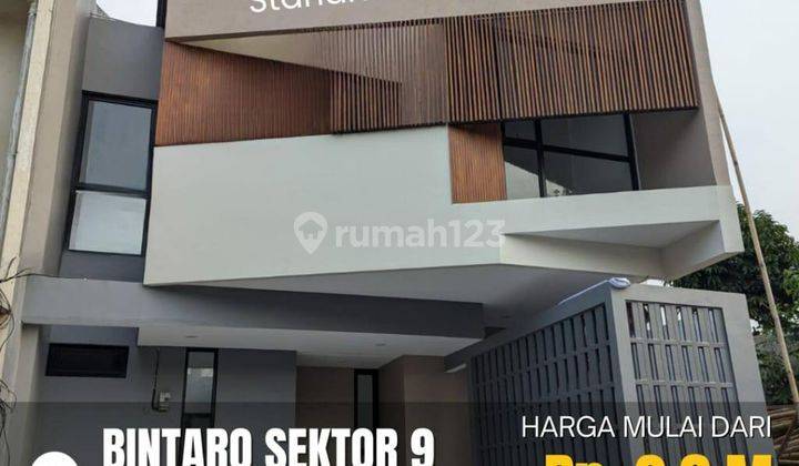 Rumah 2 Lantai Siap Huni Modern Dikawasan Bisnis Bintaro Jaya Sektor 9 1