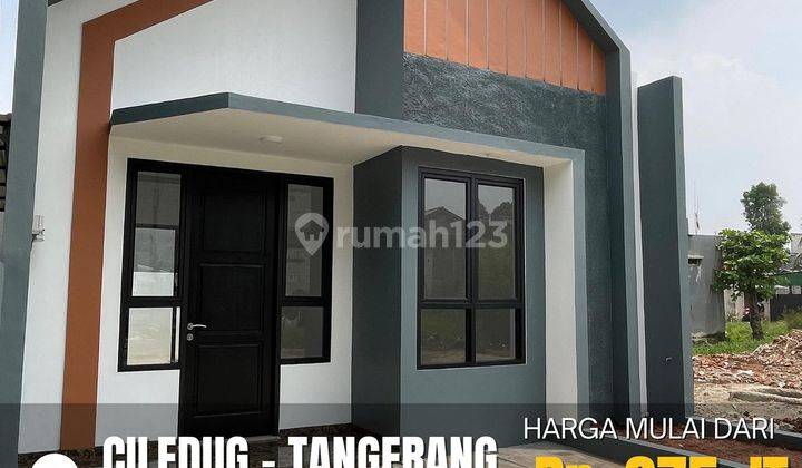 Rumah 1 Lantai Murah Nyaman Scandinavian Modern Dikawasan Bisnis Ciledug  1