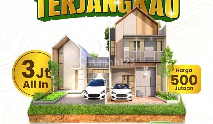 Rumah Murrah 500jutaan Premium Minimalis Dikawasan Cinangka Pondok Cabe 1