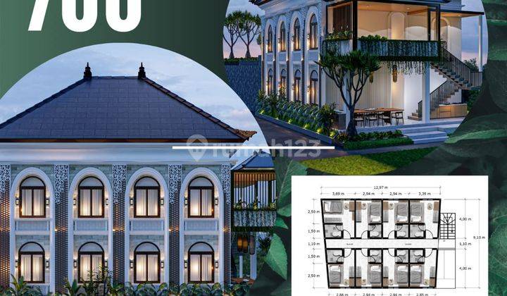 Rumah Kost 2 Lantai Termurah Etnik Modern Exclusive 700jutaan Dikawasan Kampus Ipb Bogor 1