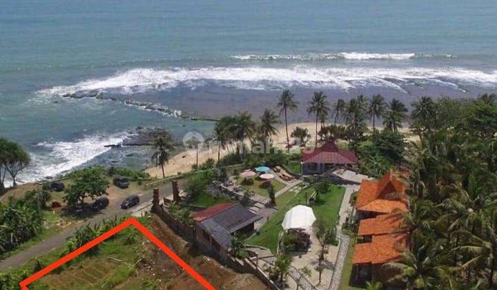 Tanah Luas Murah Cocok Villa View Cantik di Pantai Karapyak  1