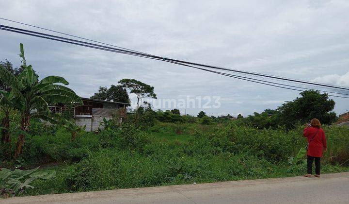 Dijual Tanah Kavling Luas di Jalan Raya Cipatik 1
