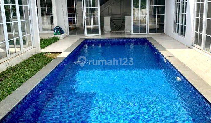 Dijual Rumah Lux Mewah Desain Eropa Kolam Renang di Rambut Kasih 2