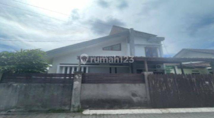 Dijual Lelang Rumah Unik Etnik Bali di Tukad Badung Asri Denpasar 1