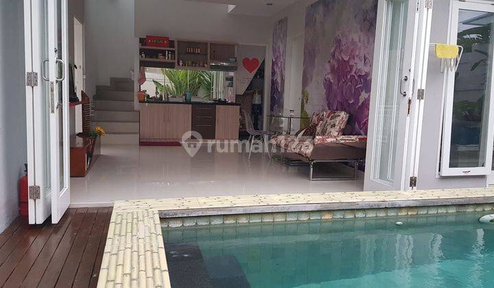 Dijual Villa Minimalis View Bagus 2 Lantai Pool di Denpasar 1