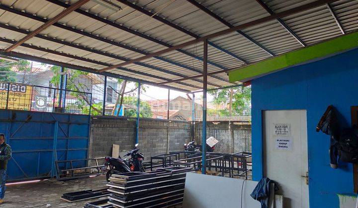 Disewakan Gudang Luas Siap Pakai Akses Box Double di Sayap Holis 2