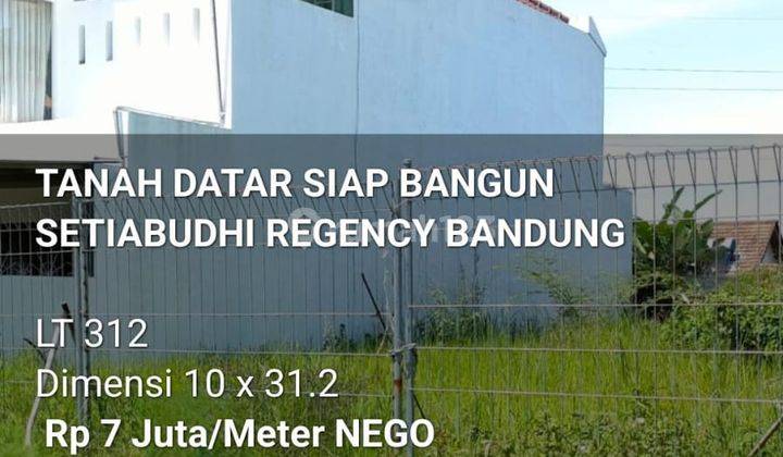 Tanah Kavling Strategis di Setiabudi Regency 1