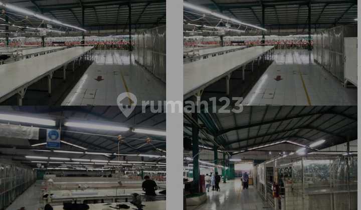 Pabrik Luas Besar Strategis Murah di Daerah Laswi