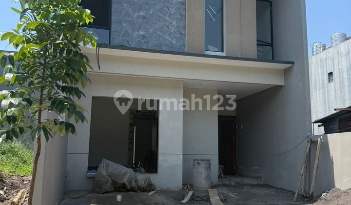Rumah Baru Modern Minimalis Dalam Cluster di Mekar Wangi