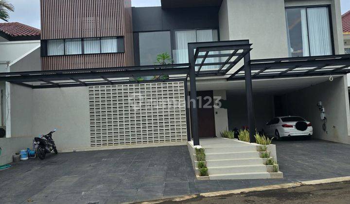 Dijual Rumah Baru Full furnish lengkap ada Pool dan Ruang Entertainment di BSD Taman Giri Loka. Tessaefa 1