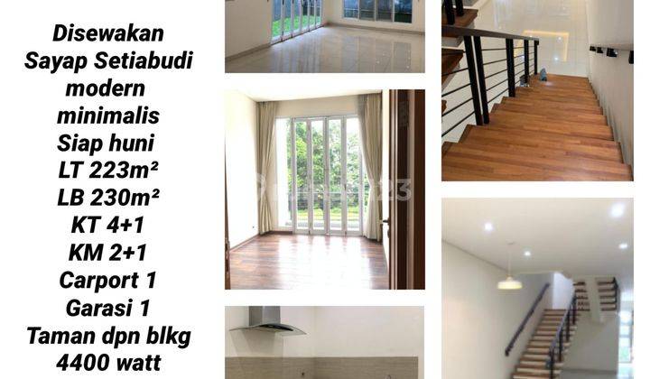 Rumah Modern Minimalis Sayap Setiabudi Bandung Utara 1