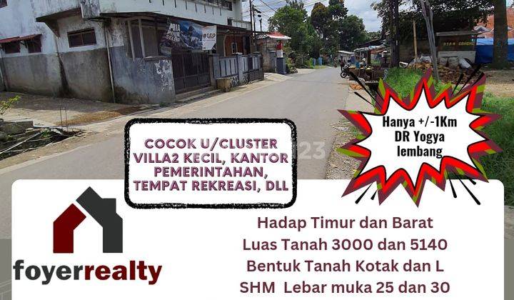 Kavling Daerah Lembang Jayagiri Mainroad 7