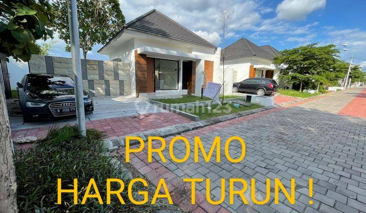 [ Jual Rumah Di Jogja - Murah & Strategis! - Hanya 15 Menit Malioboro / U G M ] Pondok Permai Palem Hijau - Perumahan Eksklusif! - Siap Huni - Bebas Banjir Bebas Polusi!