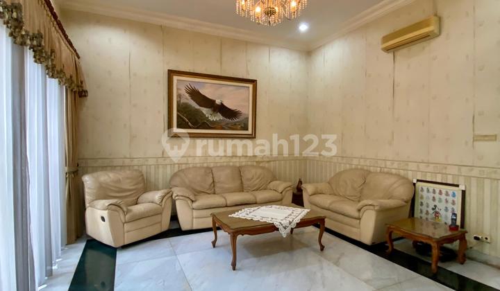 DIJUAL RUMAH MEWAH FULL FURNISH DI VILLA MELATI MAS SERPONG